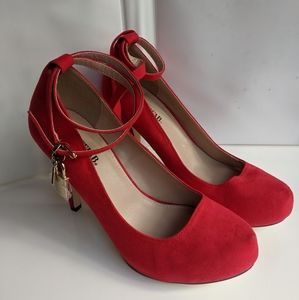 Red 4 inch Heels